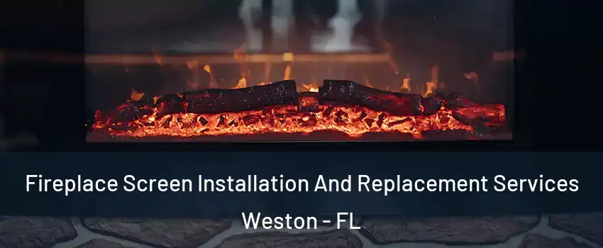  Fireplace Screen Installation And Replacement Services Weston - FL